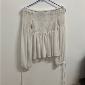 Loose off the shoulder blouse